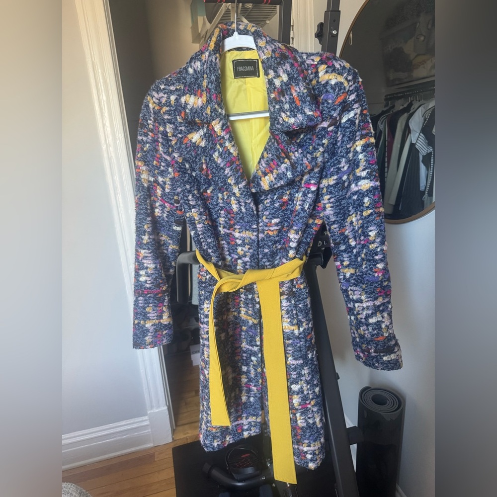 Fracomina Italian Tweed Coat